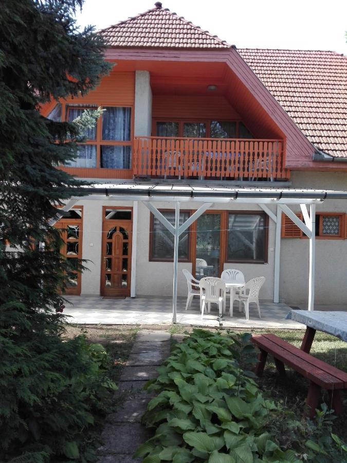 Hutter Vendégház Szántód Esterno foto